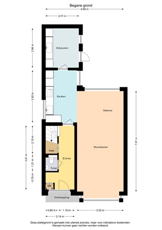 Floorplan - Bourgondiëstraat 26, 8303 GX Emmeloord